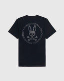 Psycho Bunny Crosby Reflective Print Graphic SS T-Shirt