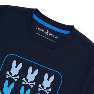 Psycho Bunny Barker Graphic B&T T-Shirt
